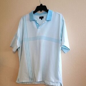 Burberry VINTAGE BURBERRY GOLF COLLAR POLO Shirt RARE DESIGN